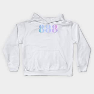 angel numbers 888 Kids Hoodie